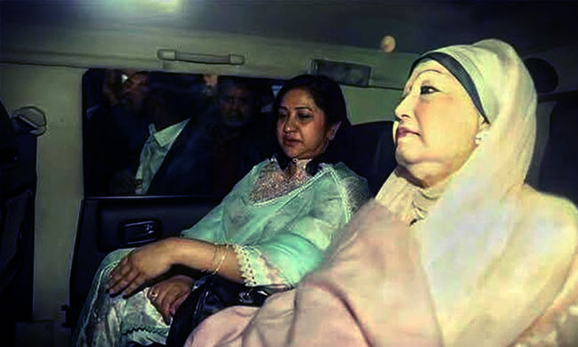 খালেদা জিয়ার সঙ্গে লন্ডনে গেলেন যারা