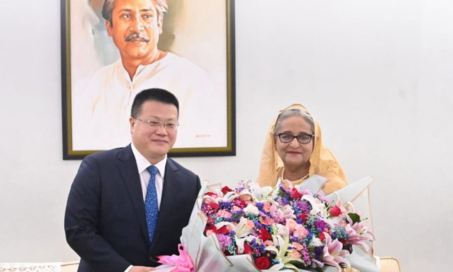প্রধানমন্ত্রীর সঙ্গে চীনা রাষ্ট্রদূতের সাক্ষাৎ